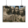 Hip-Hop Legends Mount Rushmore Poster
