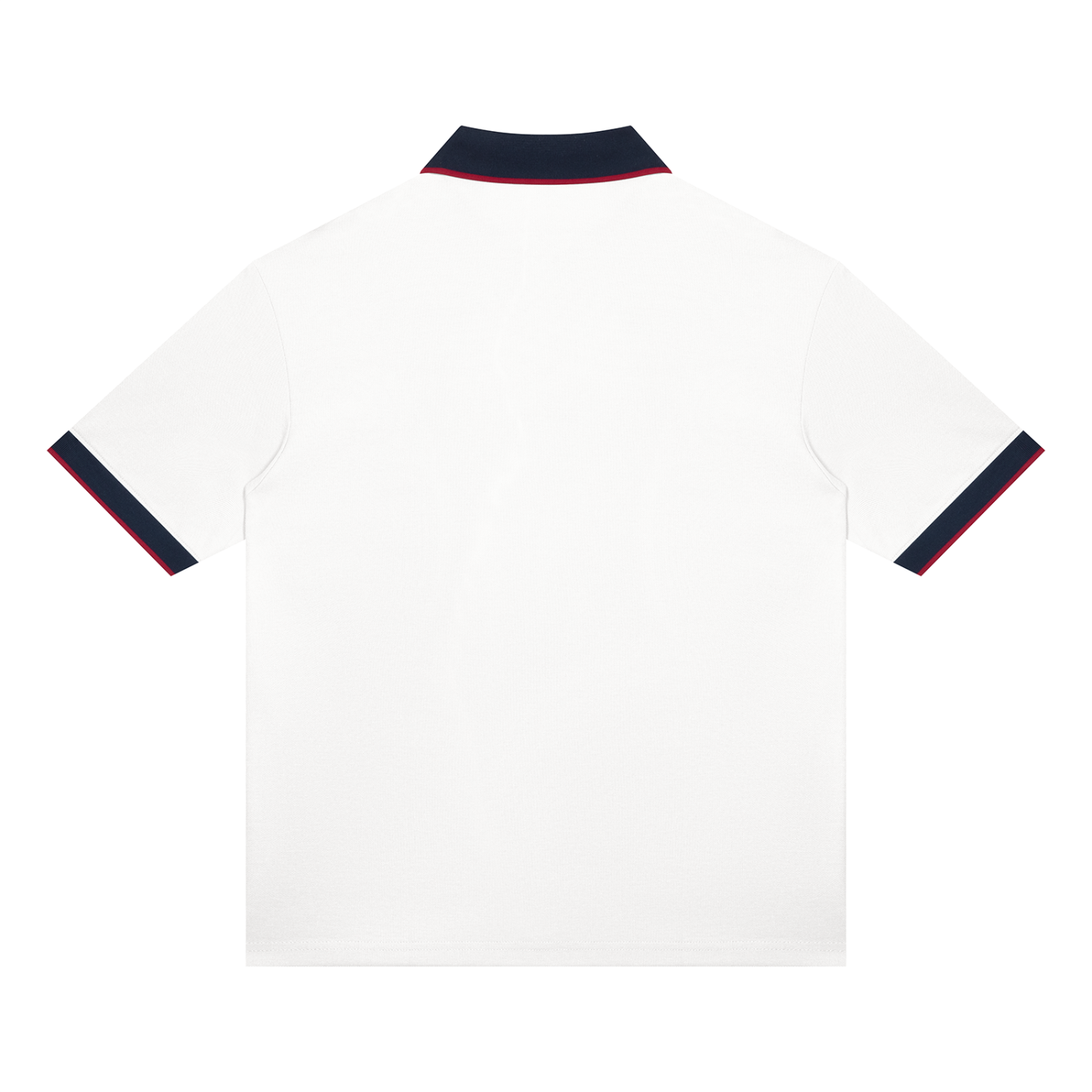 Unisex Color Block Polo Shirt