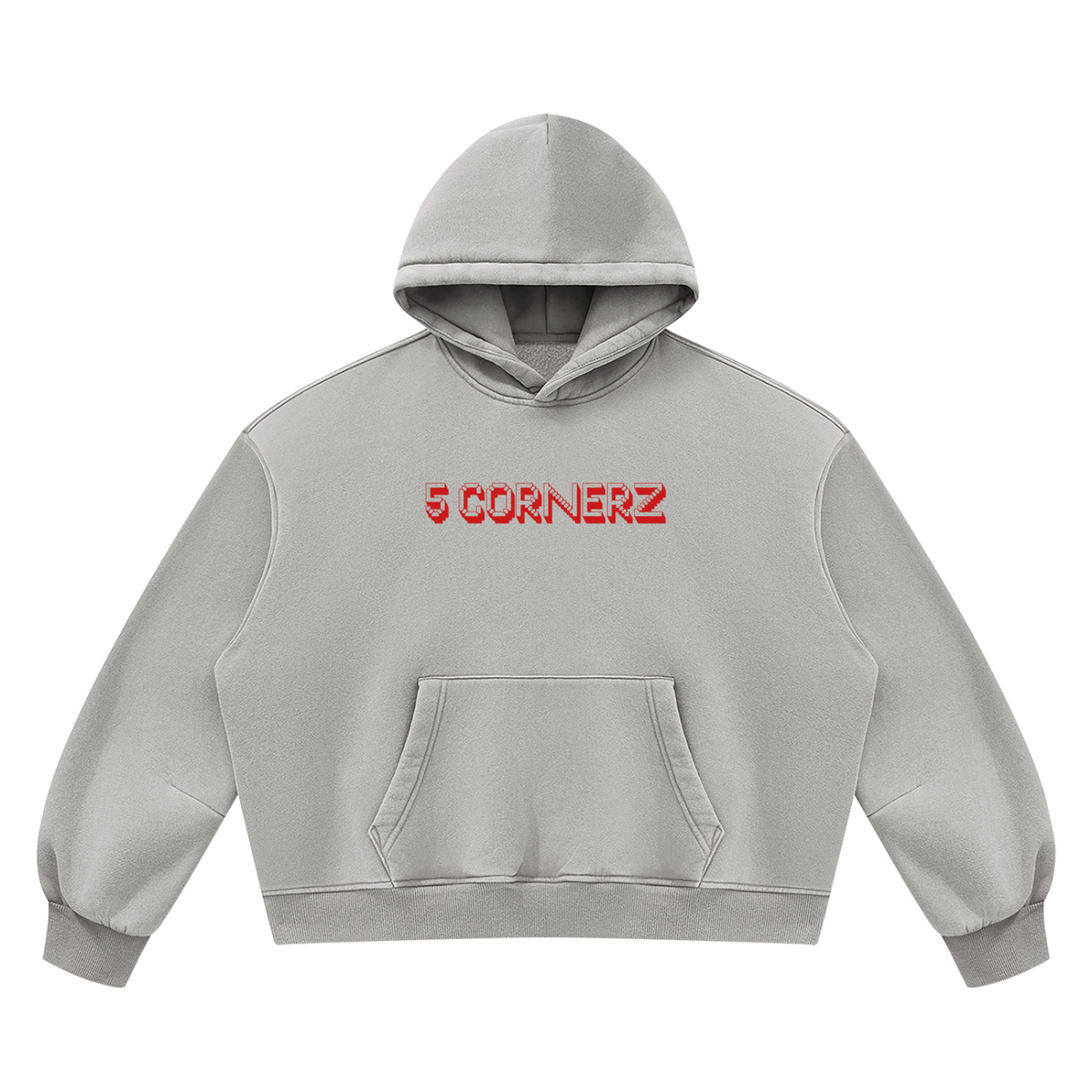 Unisex Vintage Wash Boxy Fleece Hoodie