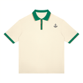 Unisex Color Block Polo Shirt
