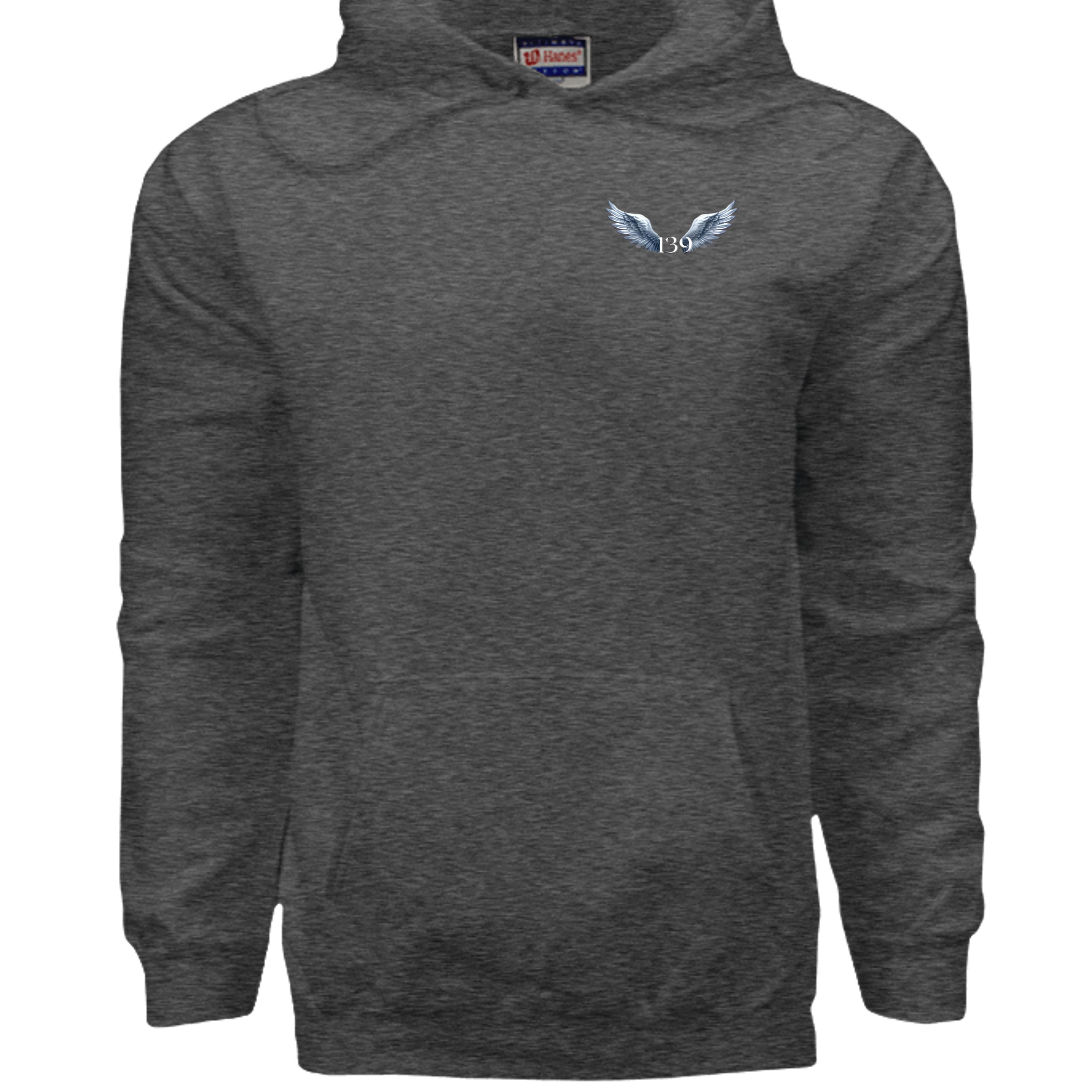 CHARCOAL HEATHER - F170 - FRONT