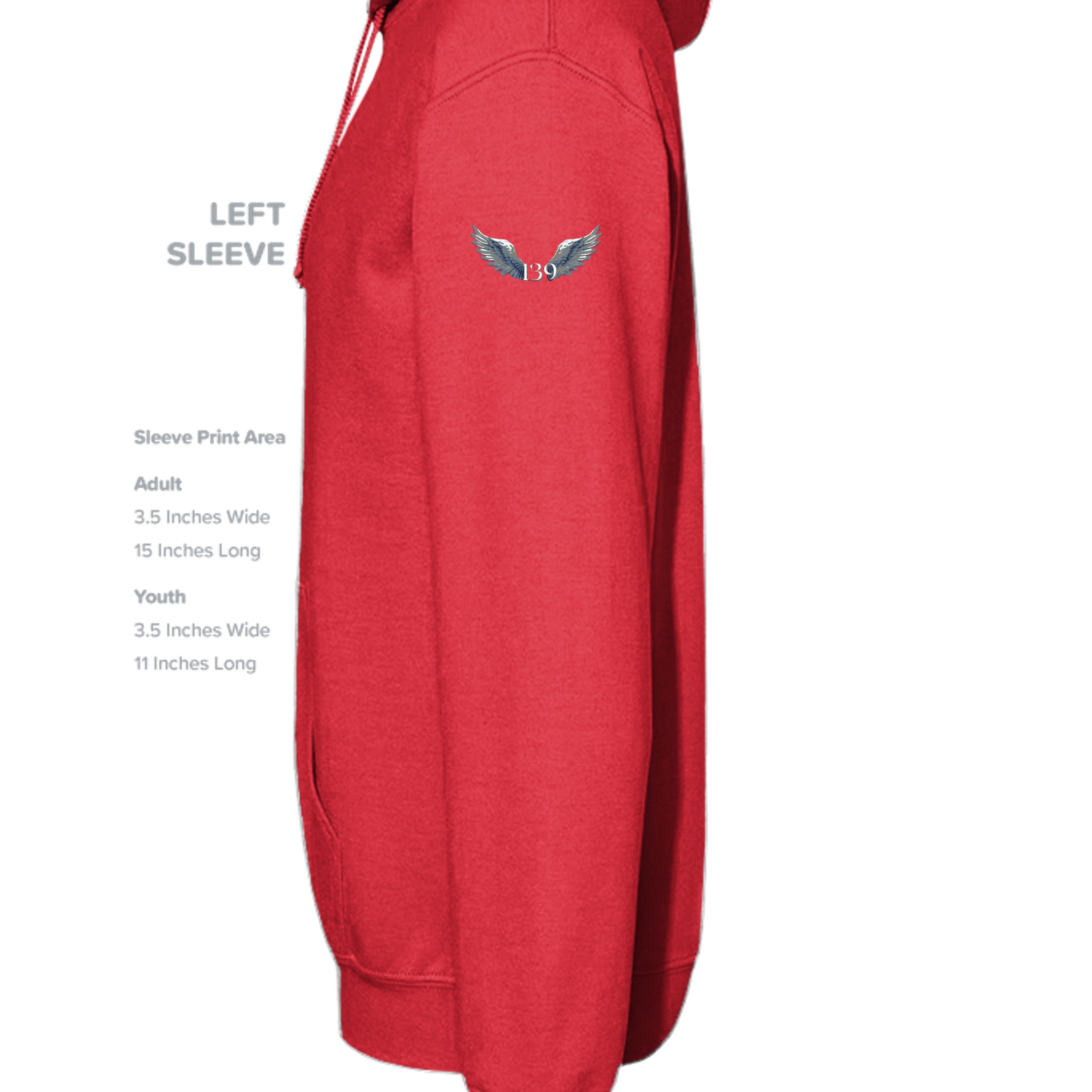 DEEP RED - F170 - SLEEVE_LEFT