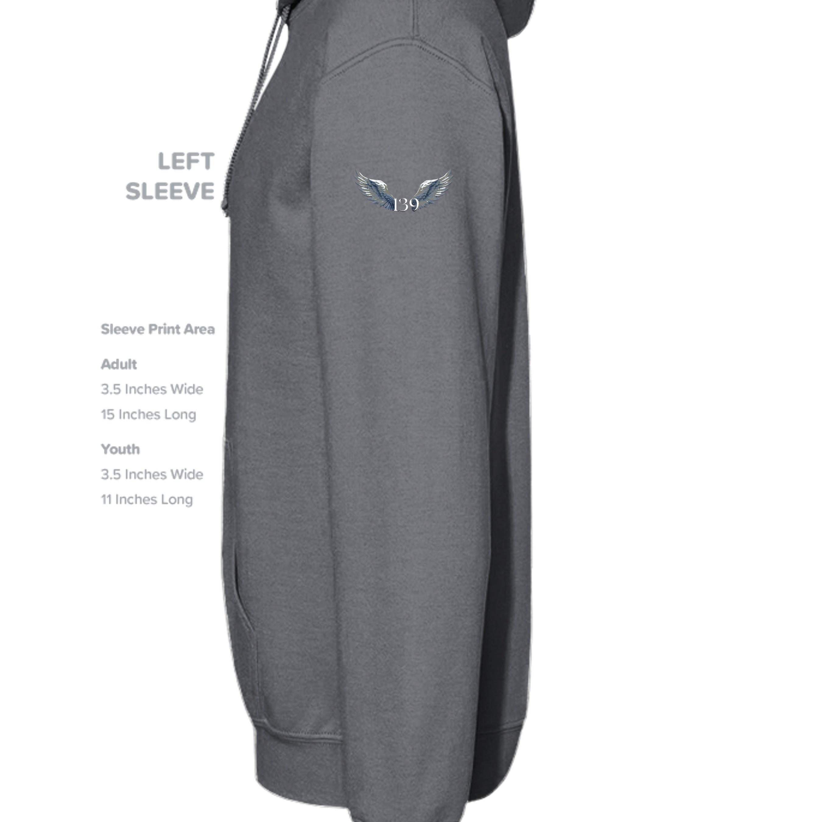Smoke Grey - F170 - SLEEVE_LEFT