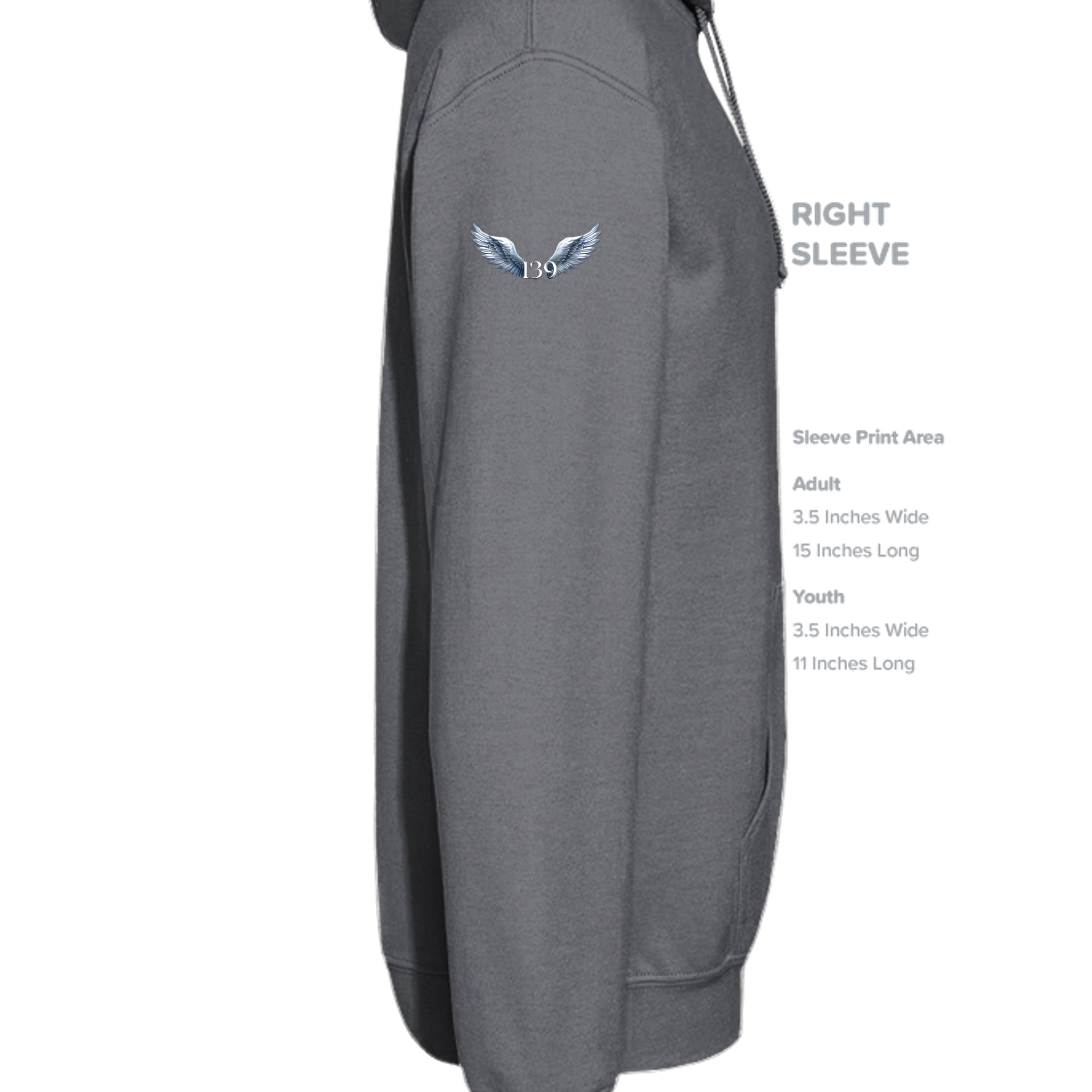 Smoke Grey - F170 - SLEEVE_RIGHT
